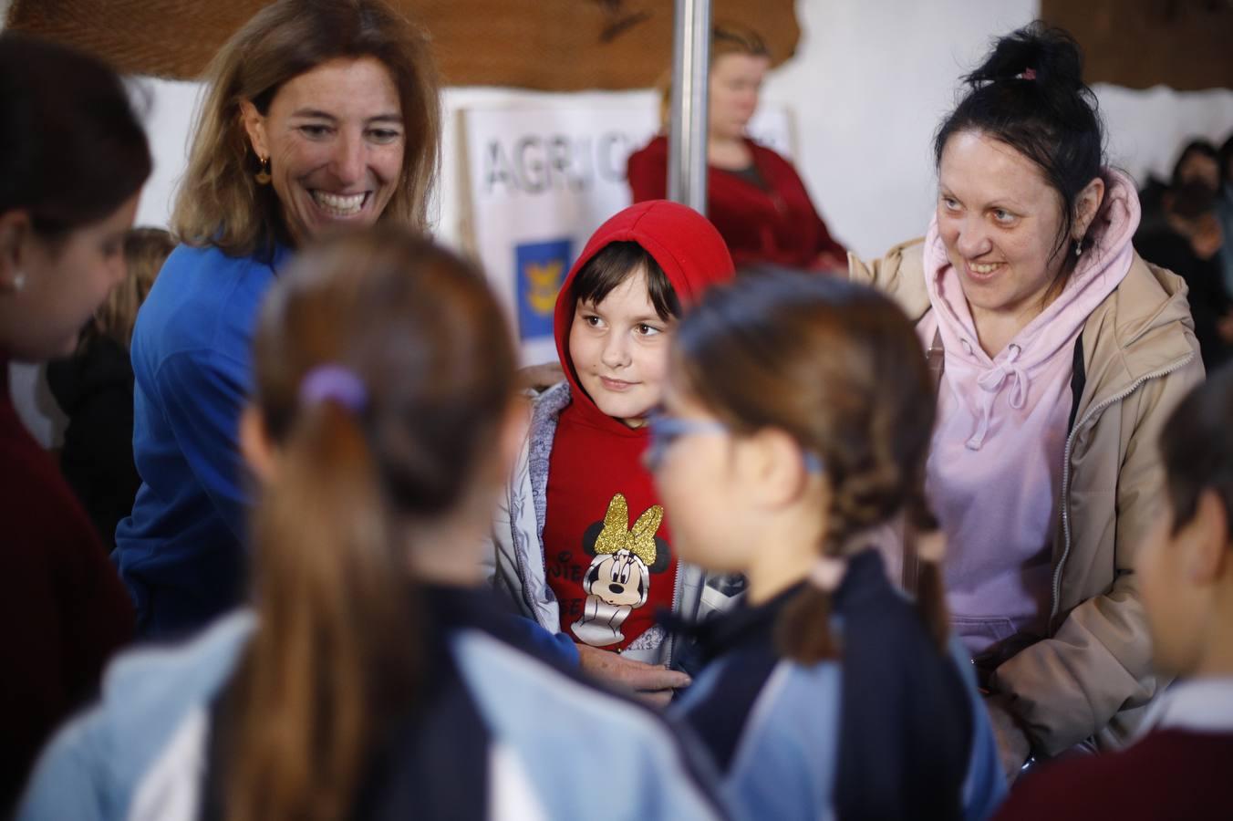 La llegada de refugiados de Ucrania a Córdoba, en imágenes