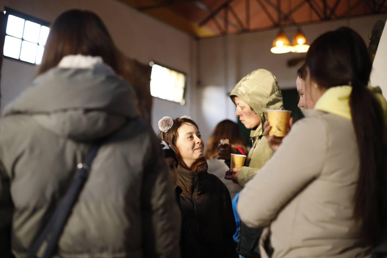 La llegada de refugiados de Ucrania a Córdoba, en imágenes