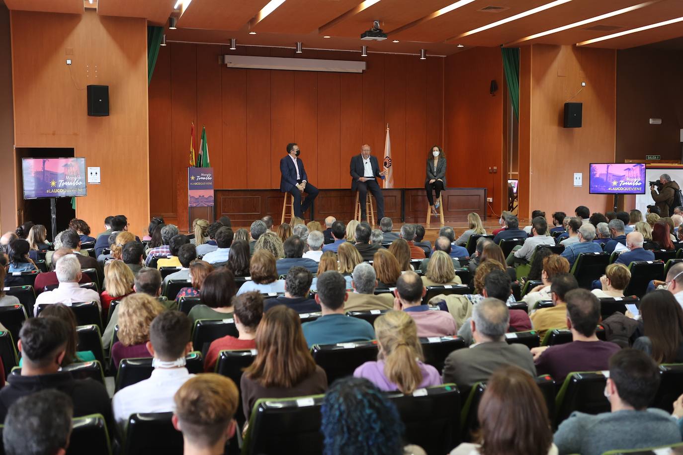 La presentación de la candidatura a rector de la UCO de Manuel Torralbo, en imágenes