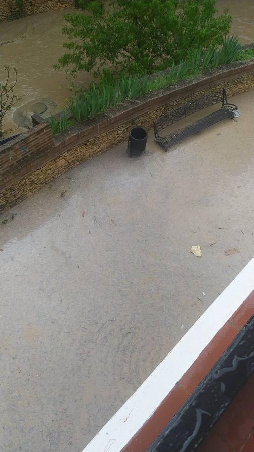 Fotos: Setenil de las Bodegas, inundada tras una tromba de agua