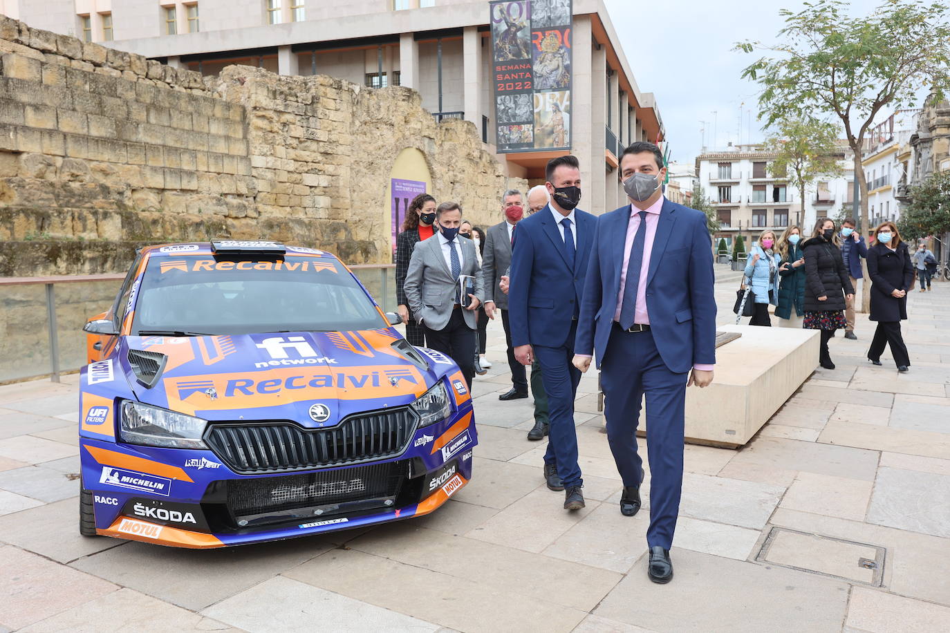 La presentación del Rallye Sierra Morena de Córdoba 2022, en imágenes