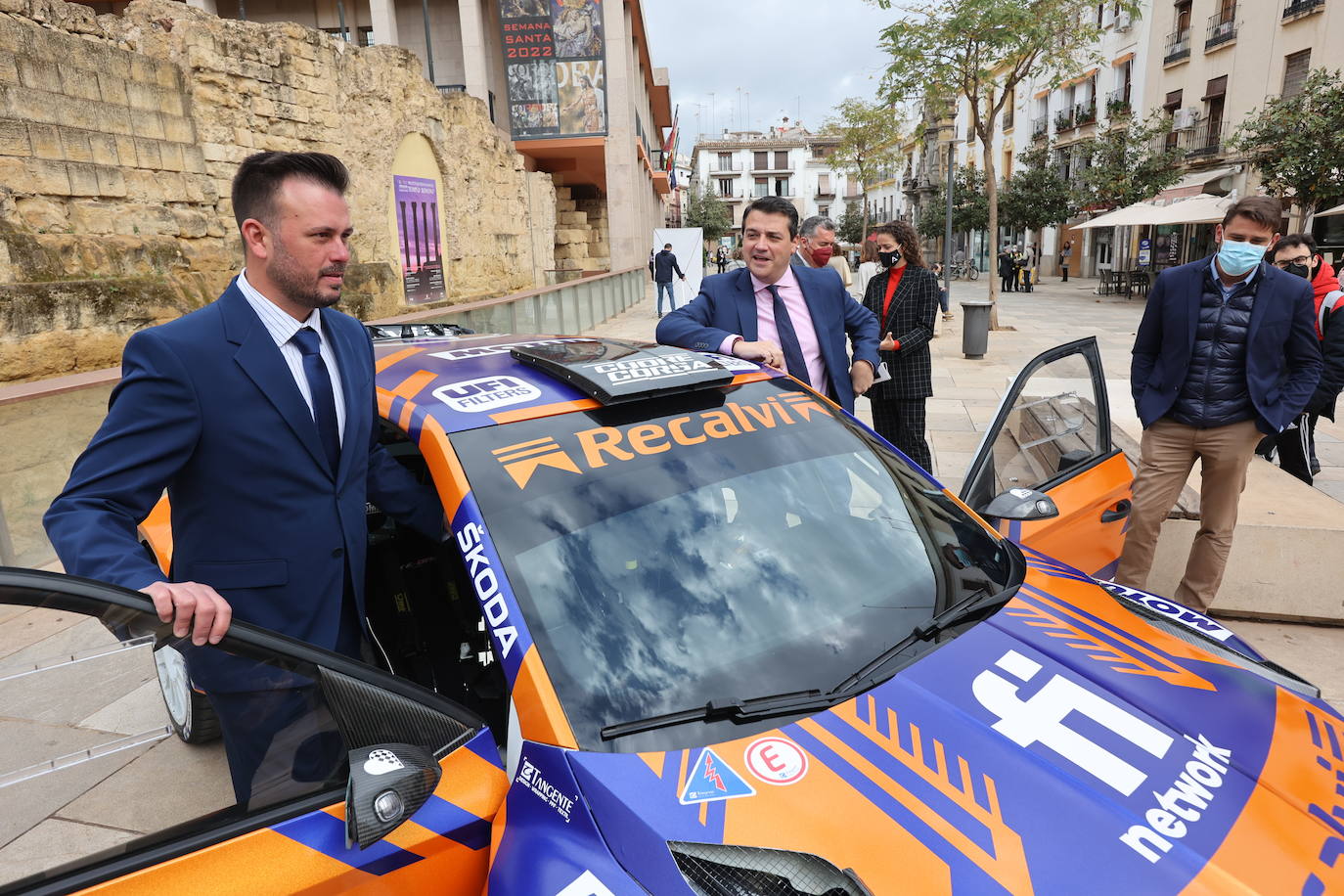 La presentación del Rallye Sierra Morena de Córdoba 2022, en imágenes