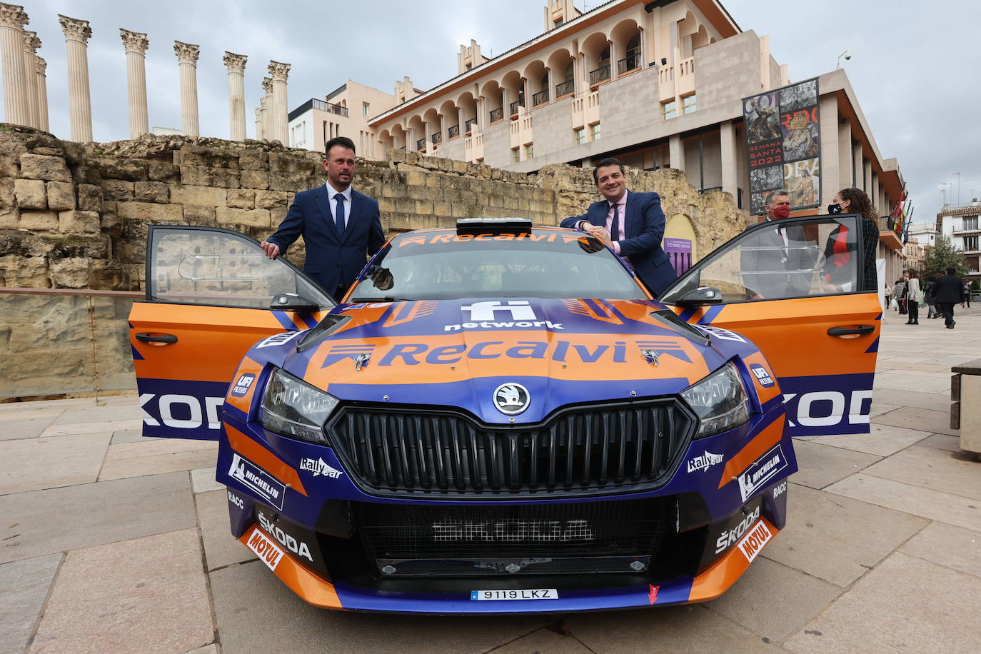 La presentación del Rallye Sierra Morena de Córdoba 2022, en imágenes