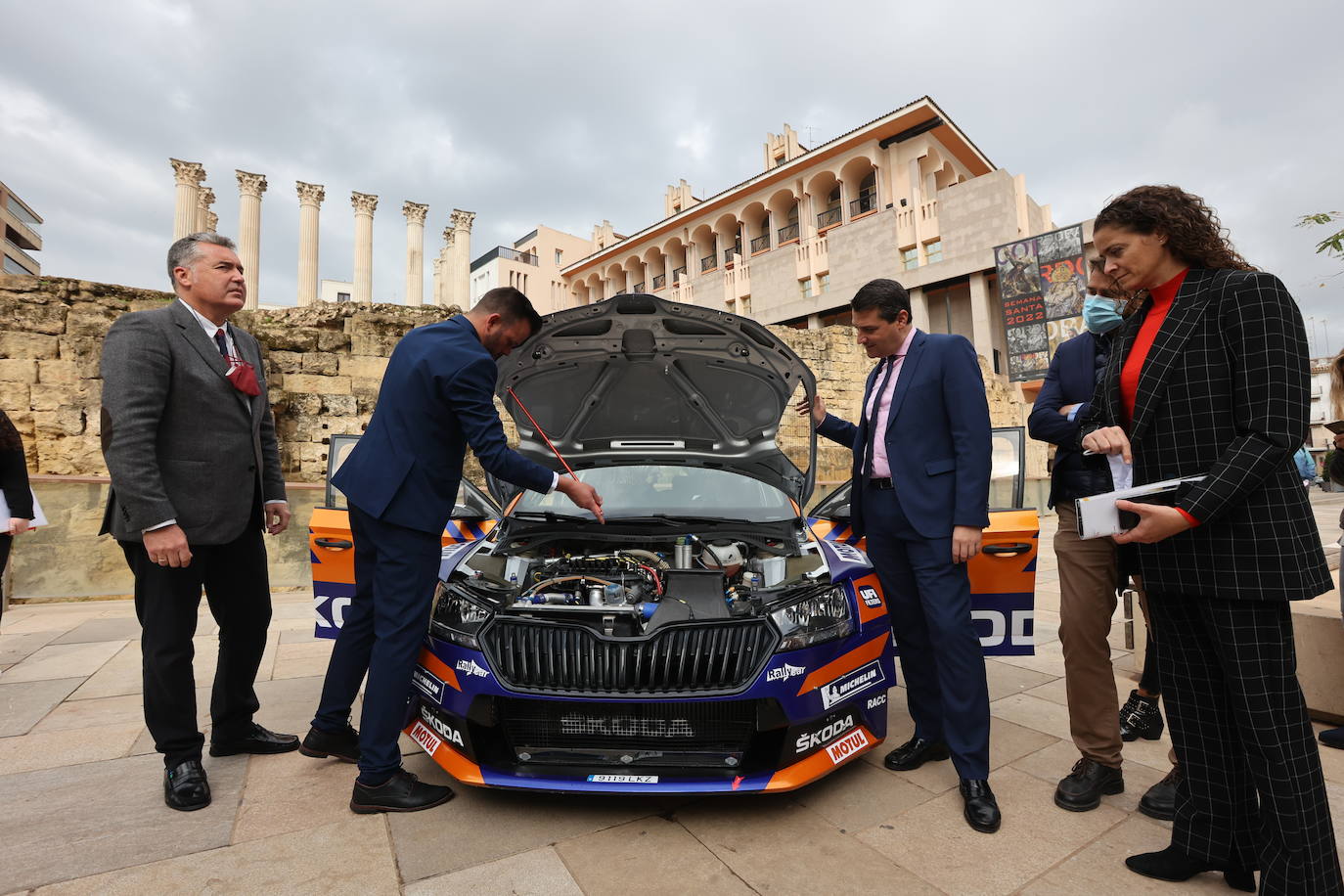 La presentación del Rallye Sierra Morena de Córdoba 2022, en imágenes