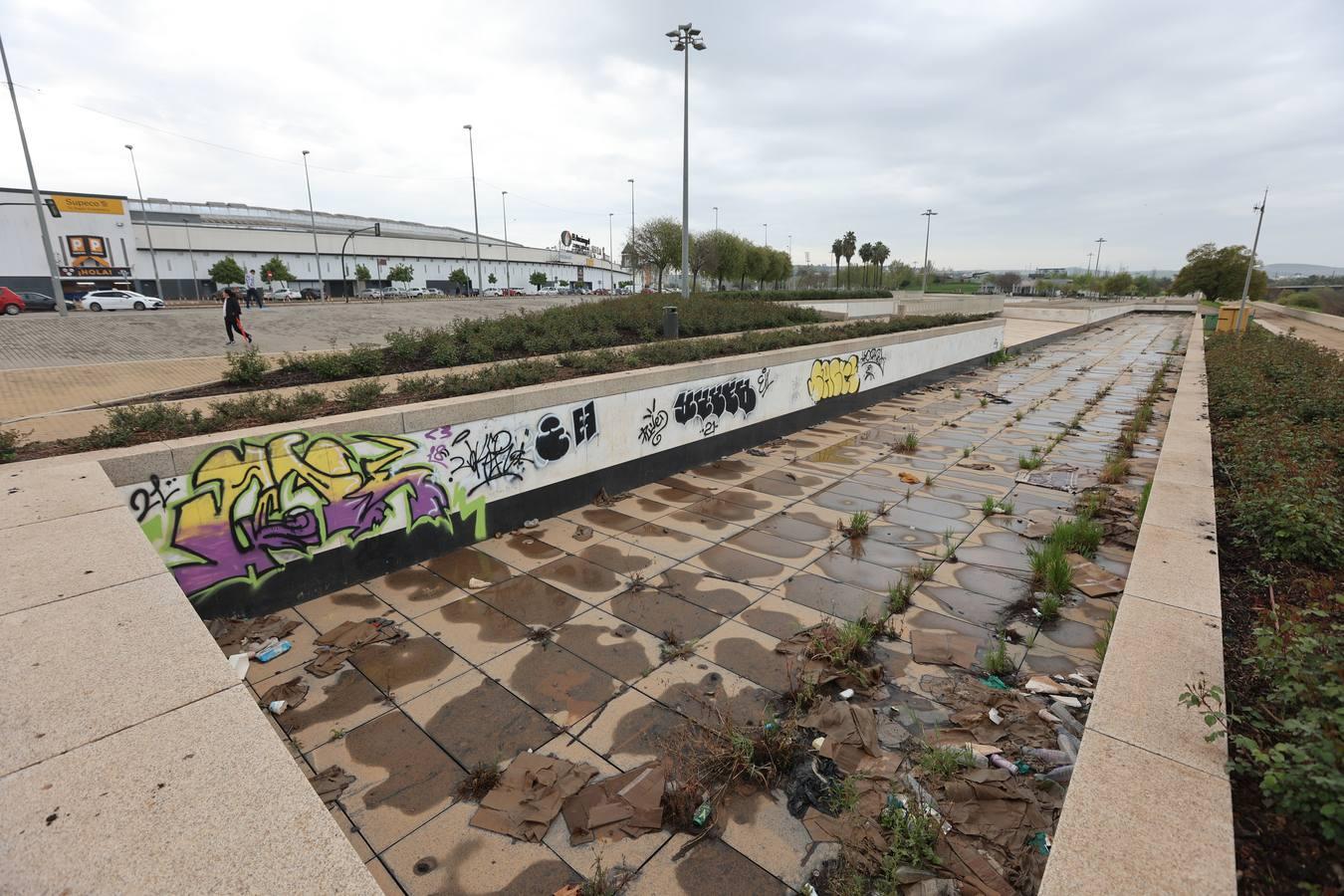 La zona del futuro tanque de tormentas de Córdoba, en imágenes