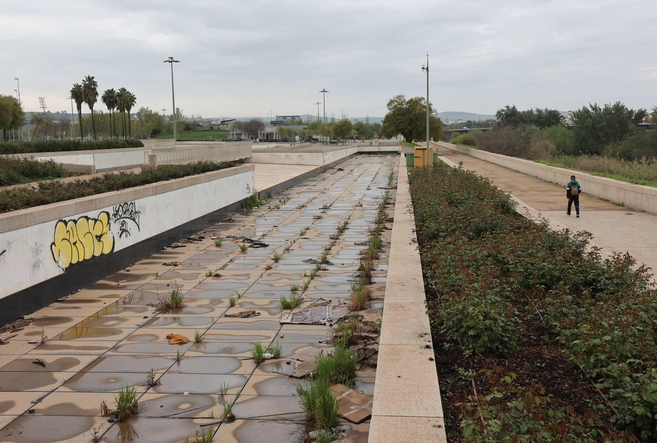 La zona del futuro tanque de tormentas de Córdoba, en imágenes