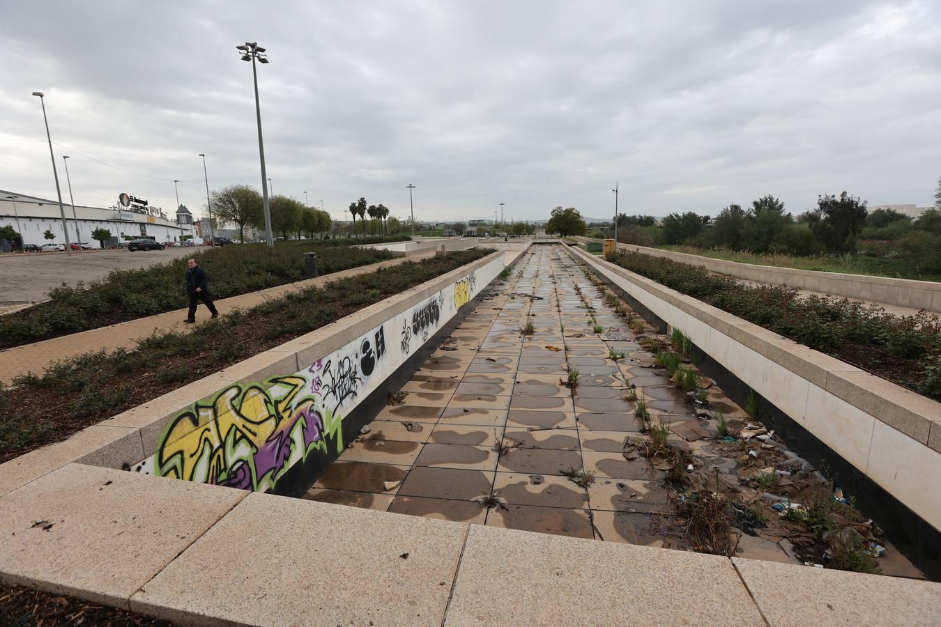 La zona del futuro tanque de tormentas de Córdoba, en imágenes