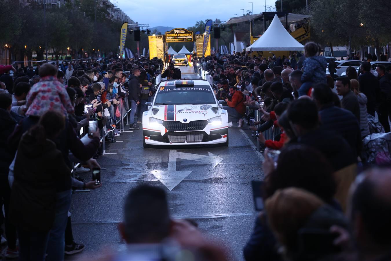 La ceremonia de salida del Rallye Sierra Morena 2022, en imágenes