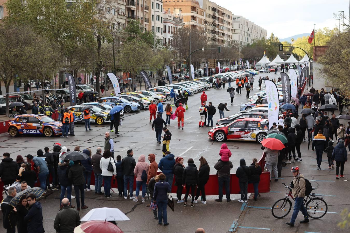 La ceremonia de salida del Rallye Sierra Morena 2022, en imágenes