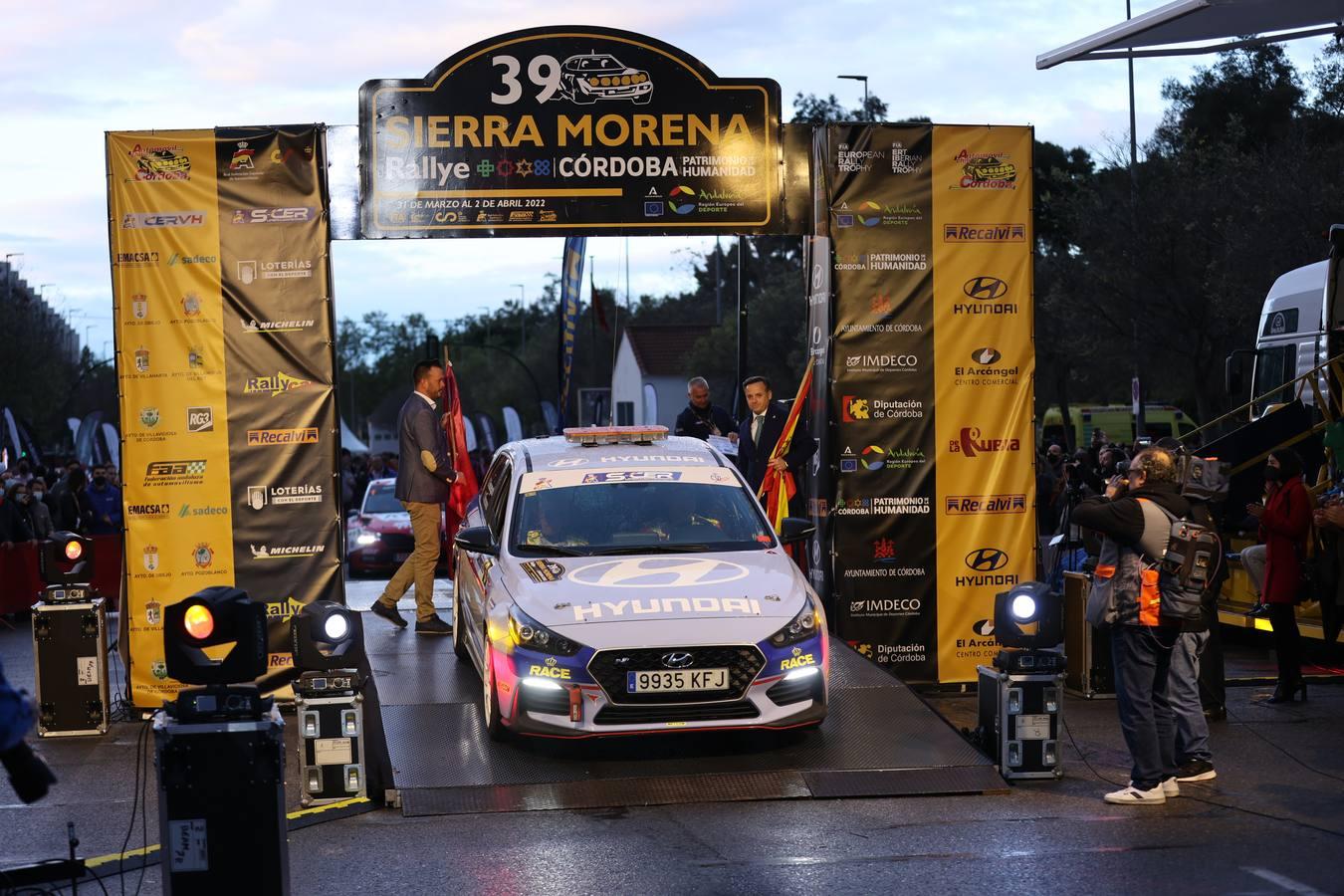 La ceremonia de salida del Rallye Sierra Morena 2022, en imágenes