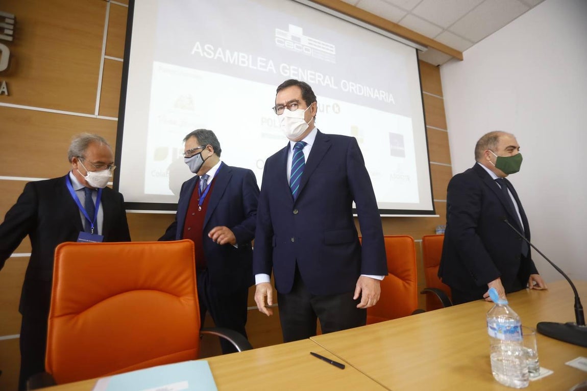 La visita de Antonio Garamendi a CECO de Córdoba, en imágenes