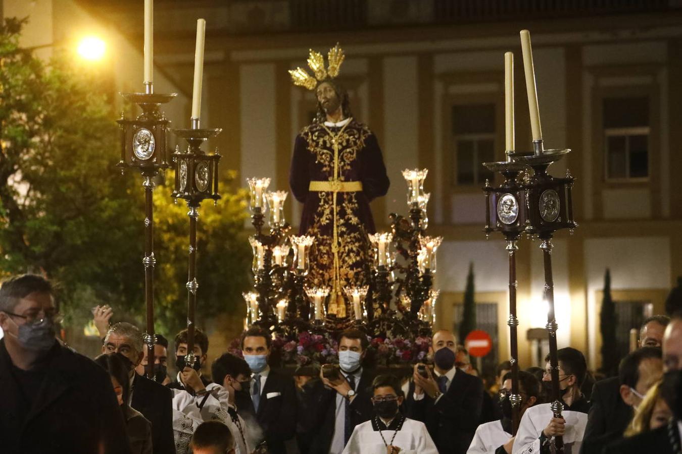 La vuelta a casa del Perdón y la Virgen del Rocío, en imágenes