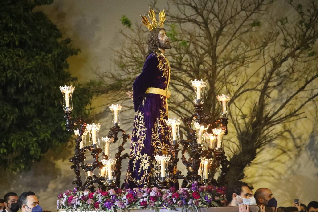 La vuelta a casa del Perdón y la Virgen del Rocío, en imágenes