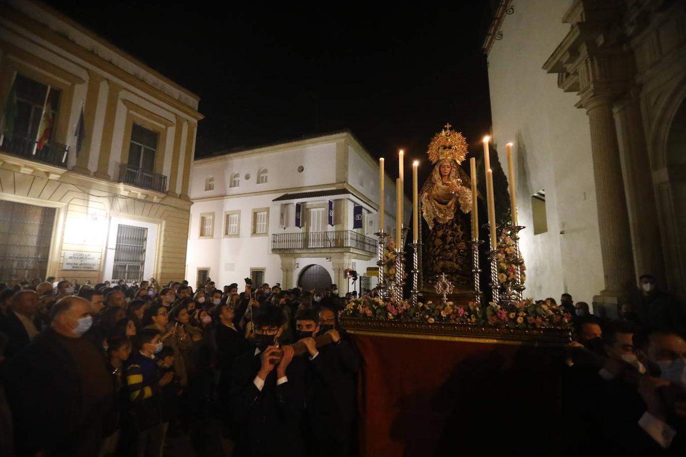 La vuelta a casa del Perdón y la Virgen del Rocío, en imágenes