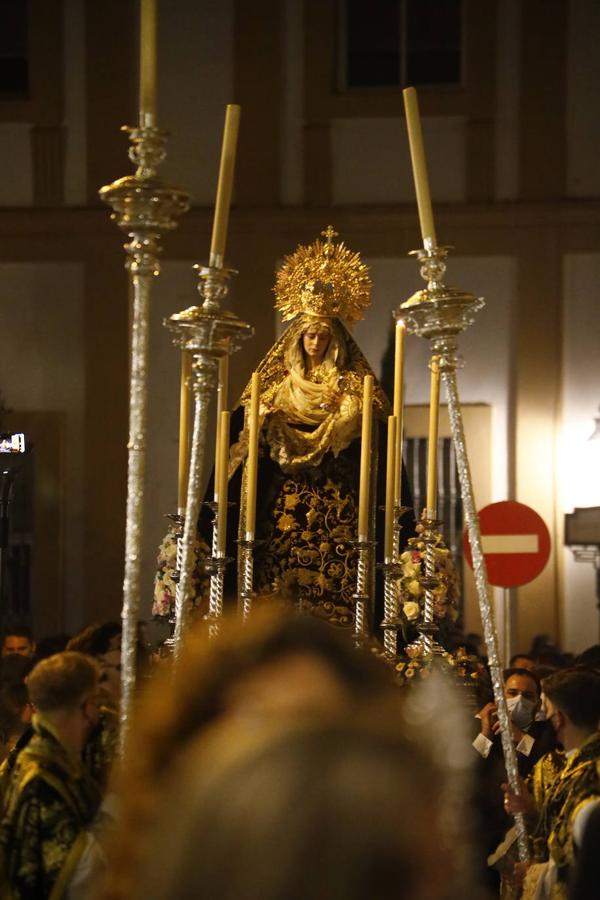 La vuelta a casa del Perdón y la Virgen del Rocío, en imágenes