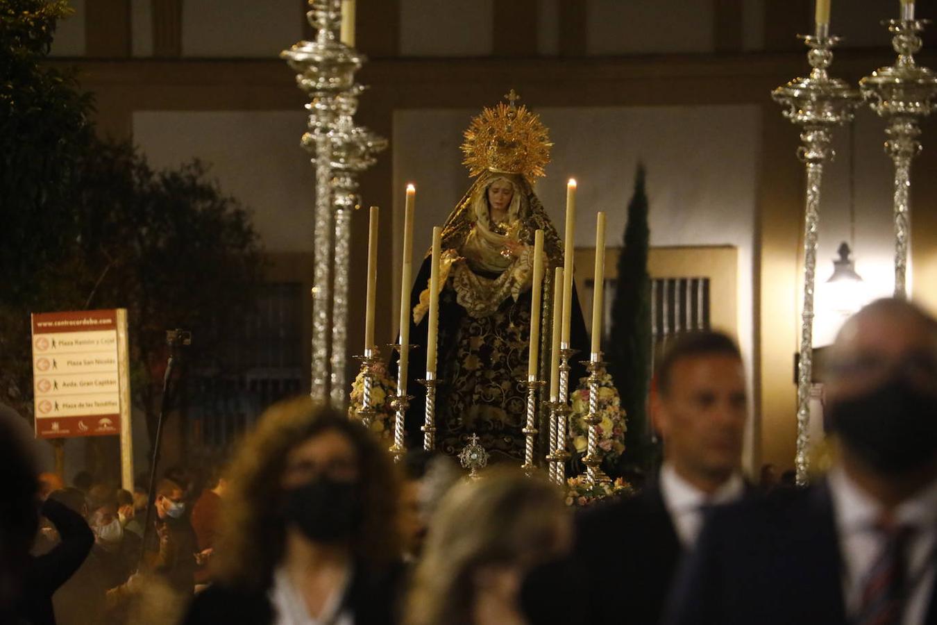 La vuelta a casa del Perdón y la Virgen del Rocío, en imágenes