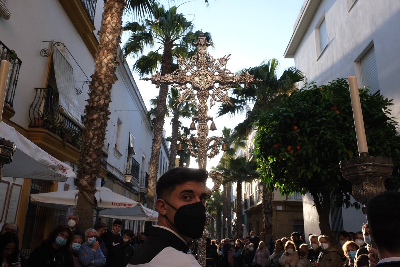 FOTOS: La Viña acoge el Vía Crucis del Cristo de la Misericordia de La Palma