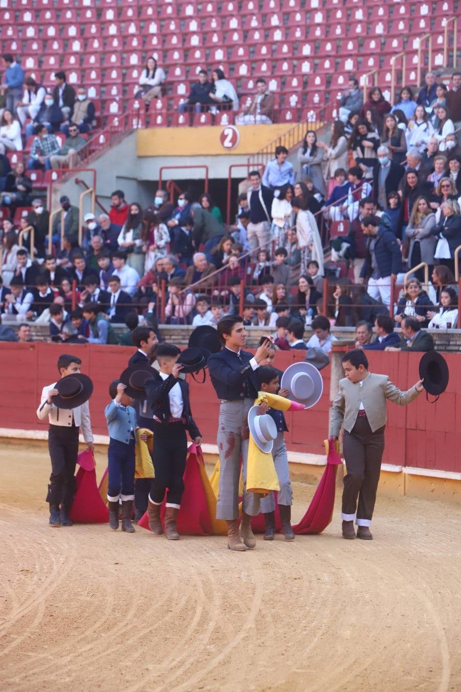 En imágenes, los nuevos valores en la becerrada del Círculo Taurino de Córdoba