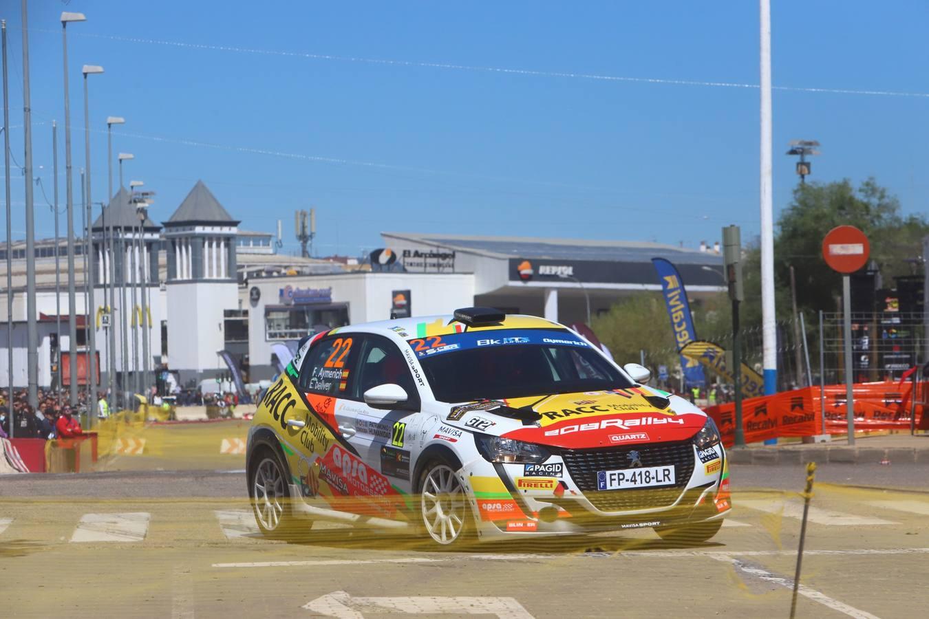 El espectacular tramo urbano del Rallye Sierra Morena 2022 por Córdoba, en imágenes