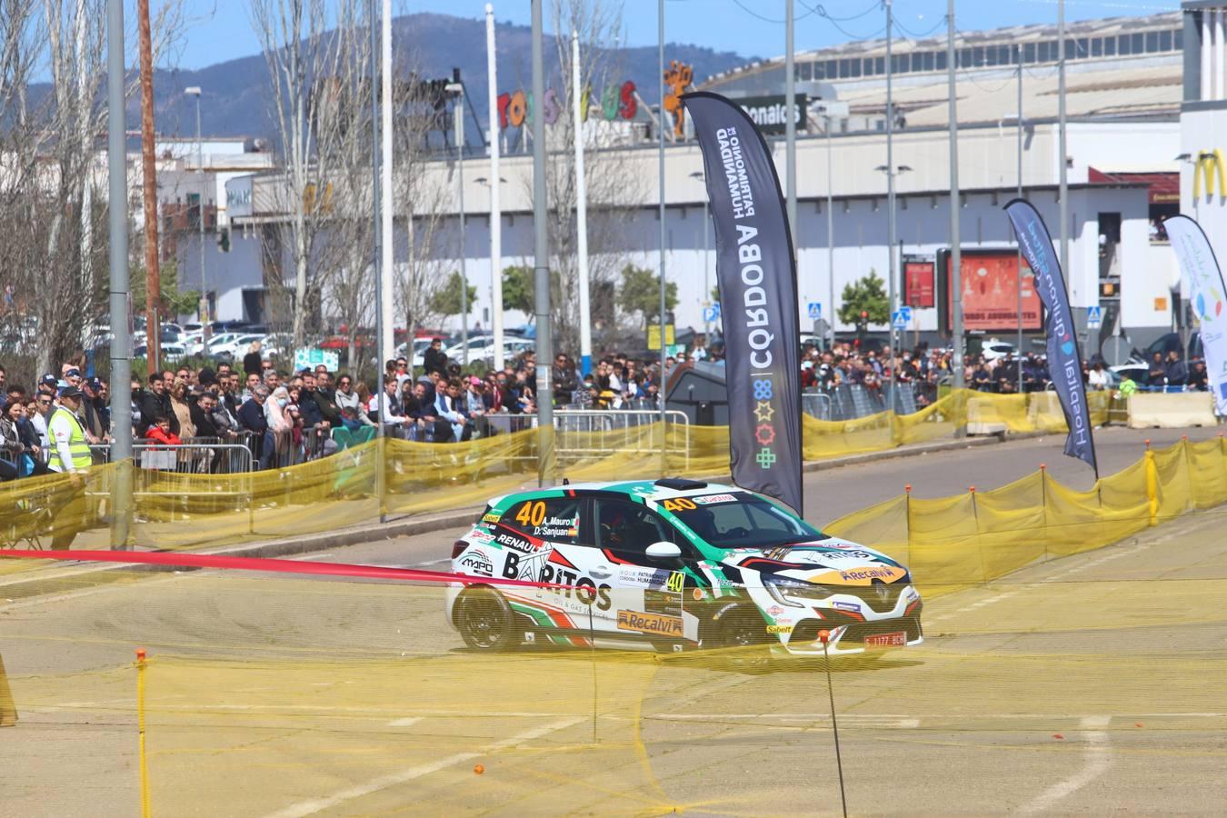 El espectacular tramo urbano del Rallye Sierra Morena 2022 por Córdoba, en imágenes