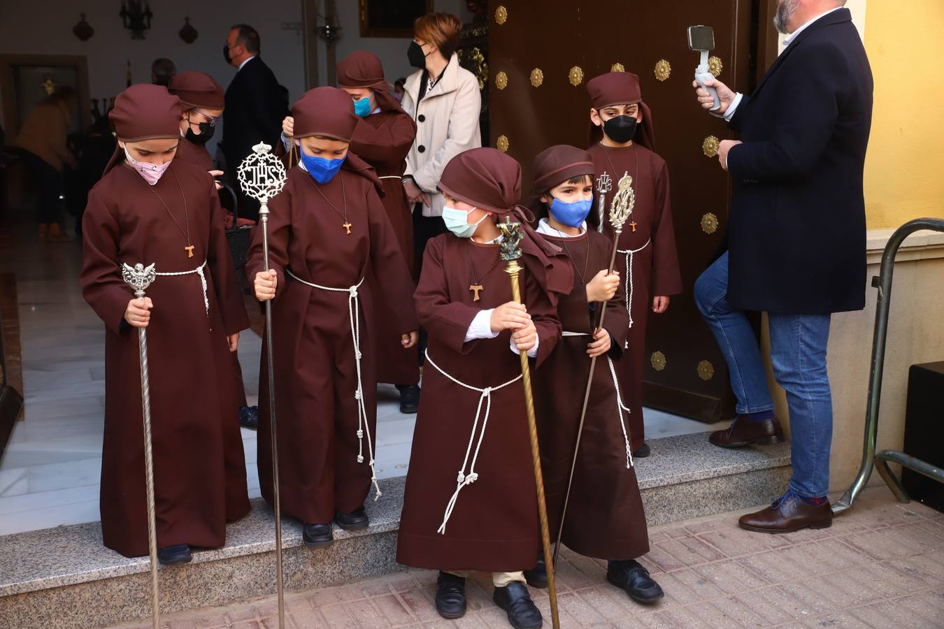 La Semana Santa Infantil del colegio Santa María de Guadalupe de Córdoba, en imágenes