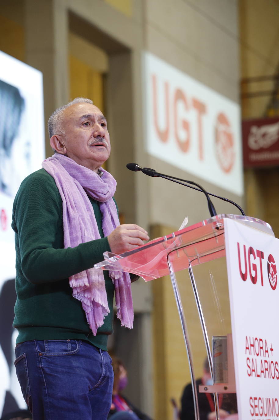 La presencia de Pedro Sánchez en la Asamblea de UGT en Córdoba, en imágenes