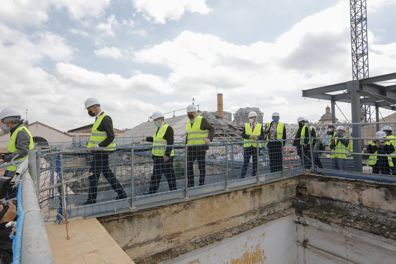 Visita del ministro de Cultura a la Fábrica de Artillería de Sevilla