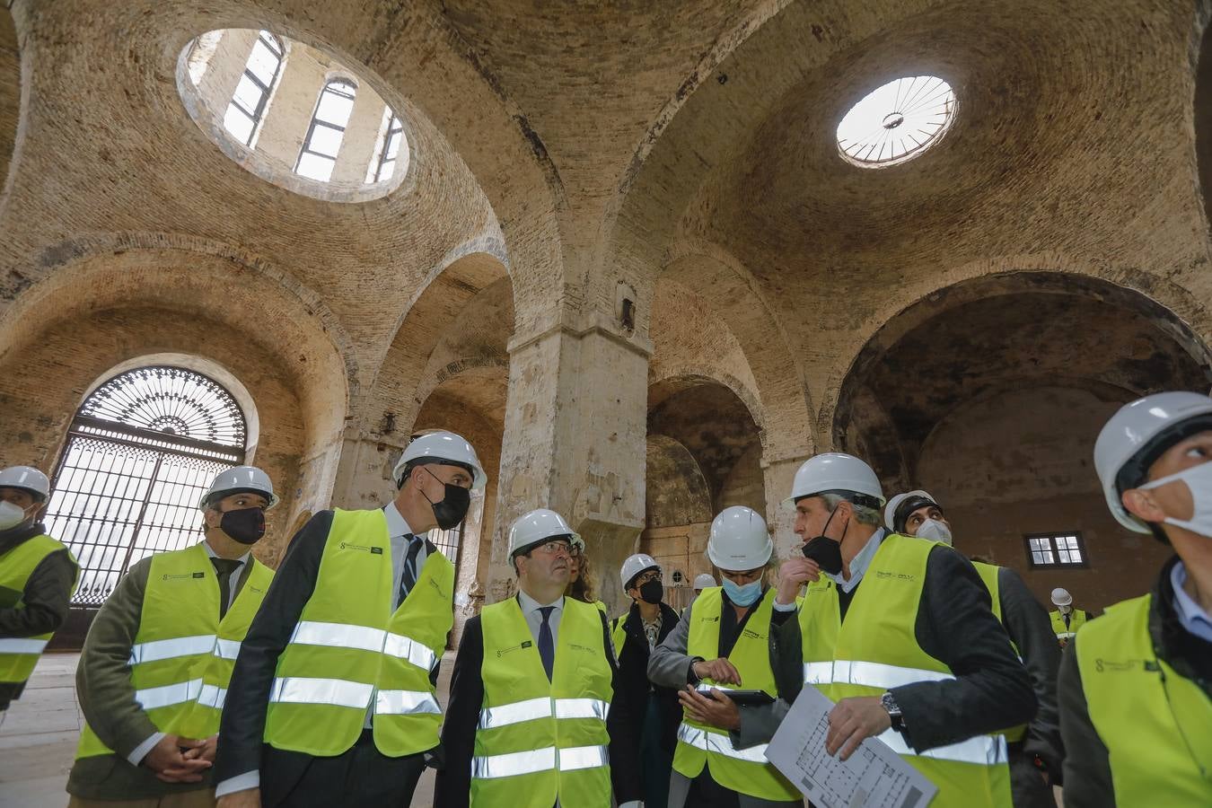 Visita del ministro de Cultura a la Fábrica de Artillería de Sevilla