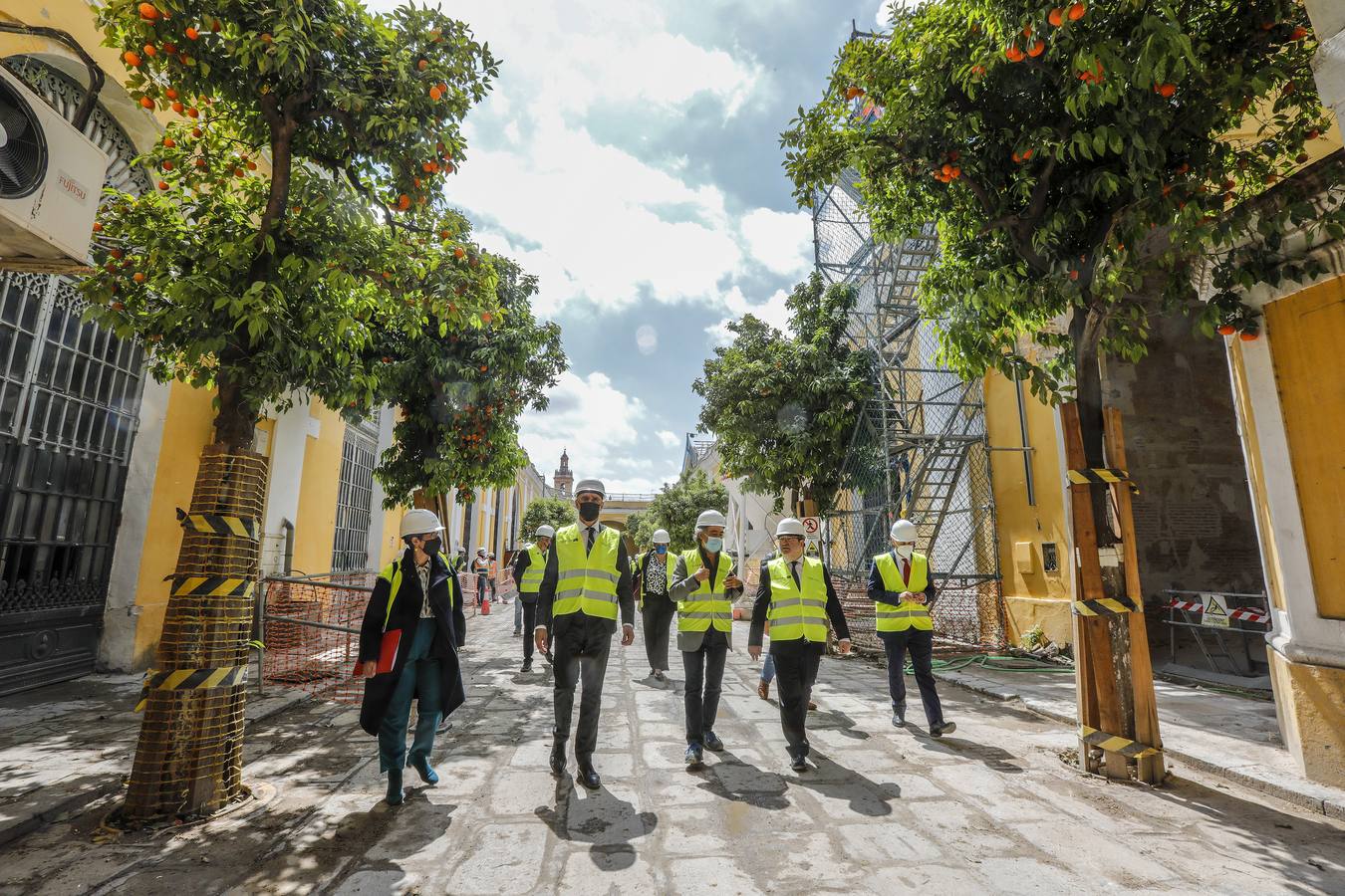 Visita del ministro de Cultura a la Fábrica de Artillería de Sevilla