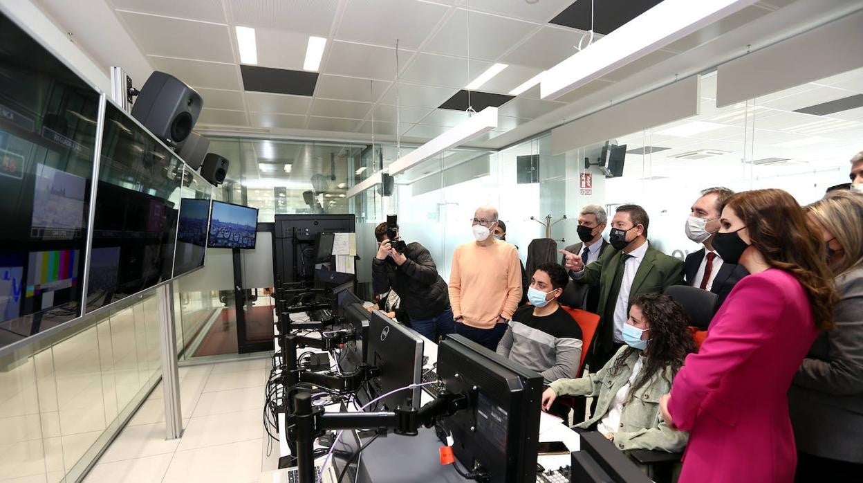 La inauguración del Centro Territorial de RTVE de Toledo, en imágenes