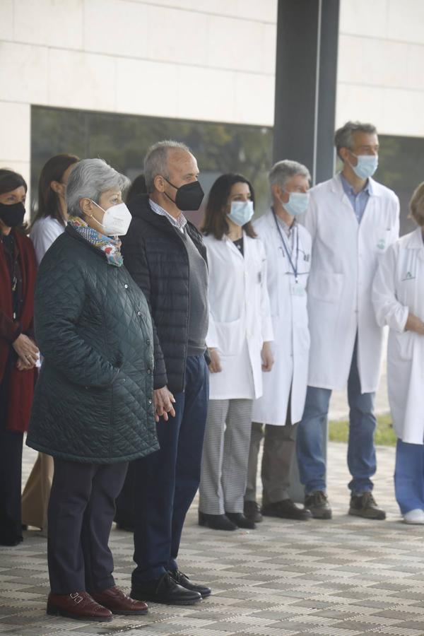 El primer trasplante renal cruzado en el Hospital Reina Sofía, en imágenes