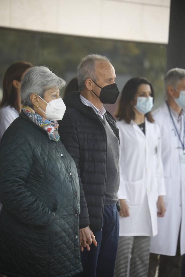 El primer trasplante renal cruzado en el Hospital Reina Sofía, en imágenes