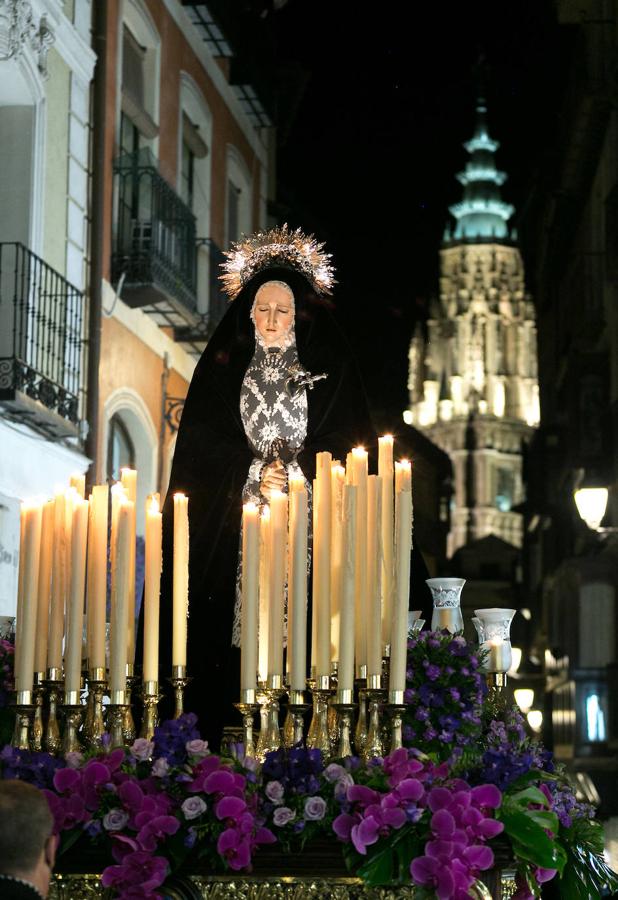 La Virgen de los Dolores vuelve a las calles de Toledo