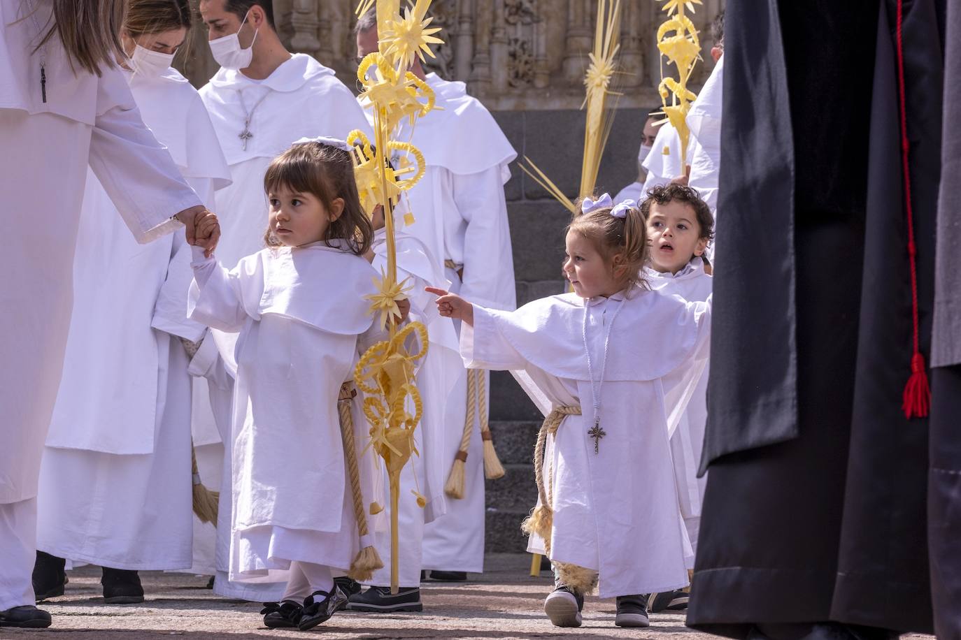 Procesión de 'La Borriquilla' en Salamanca. 