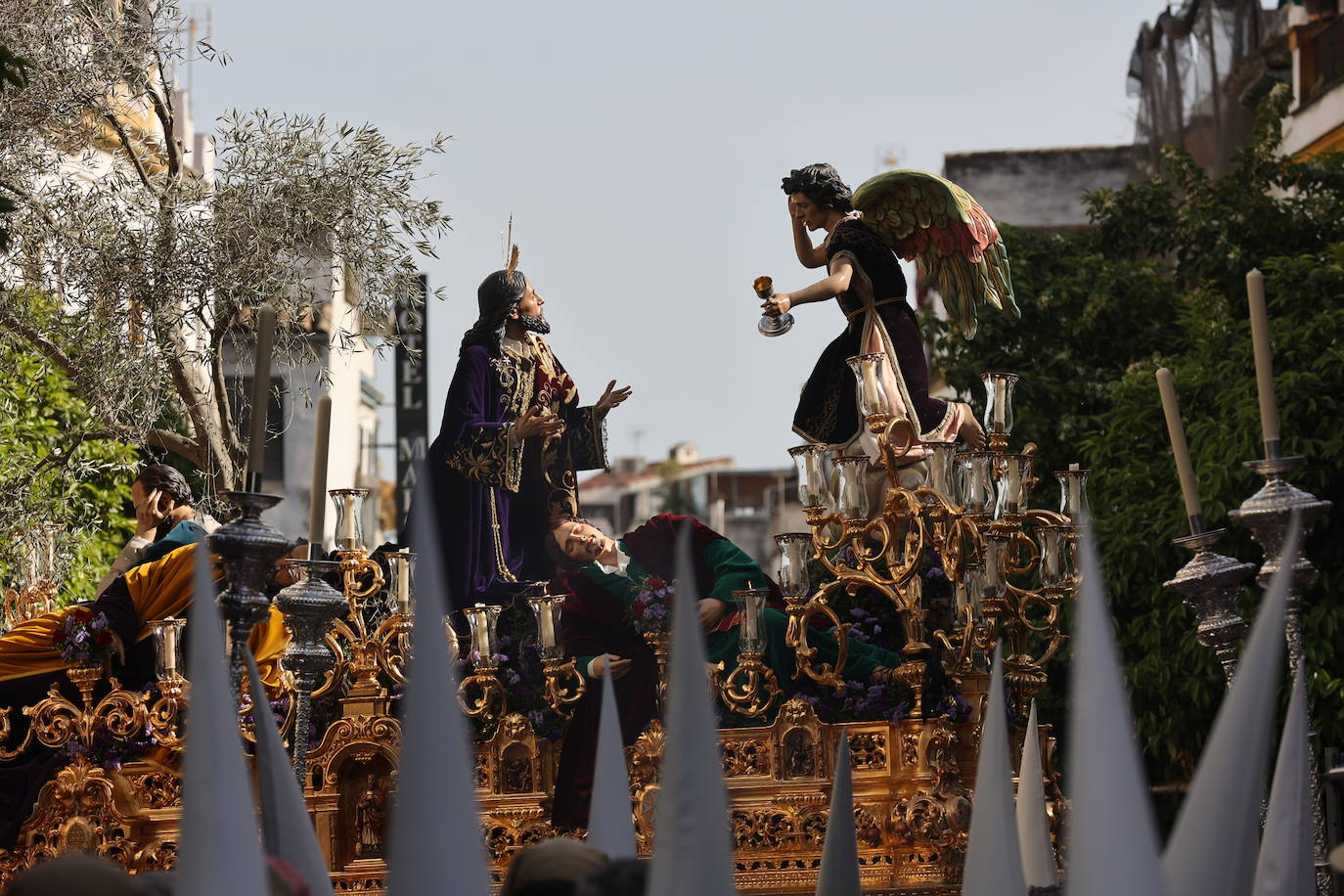 La hermandad del Huerto ilumina Córdoba el Domingo de Ramos