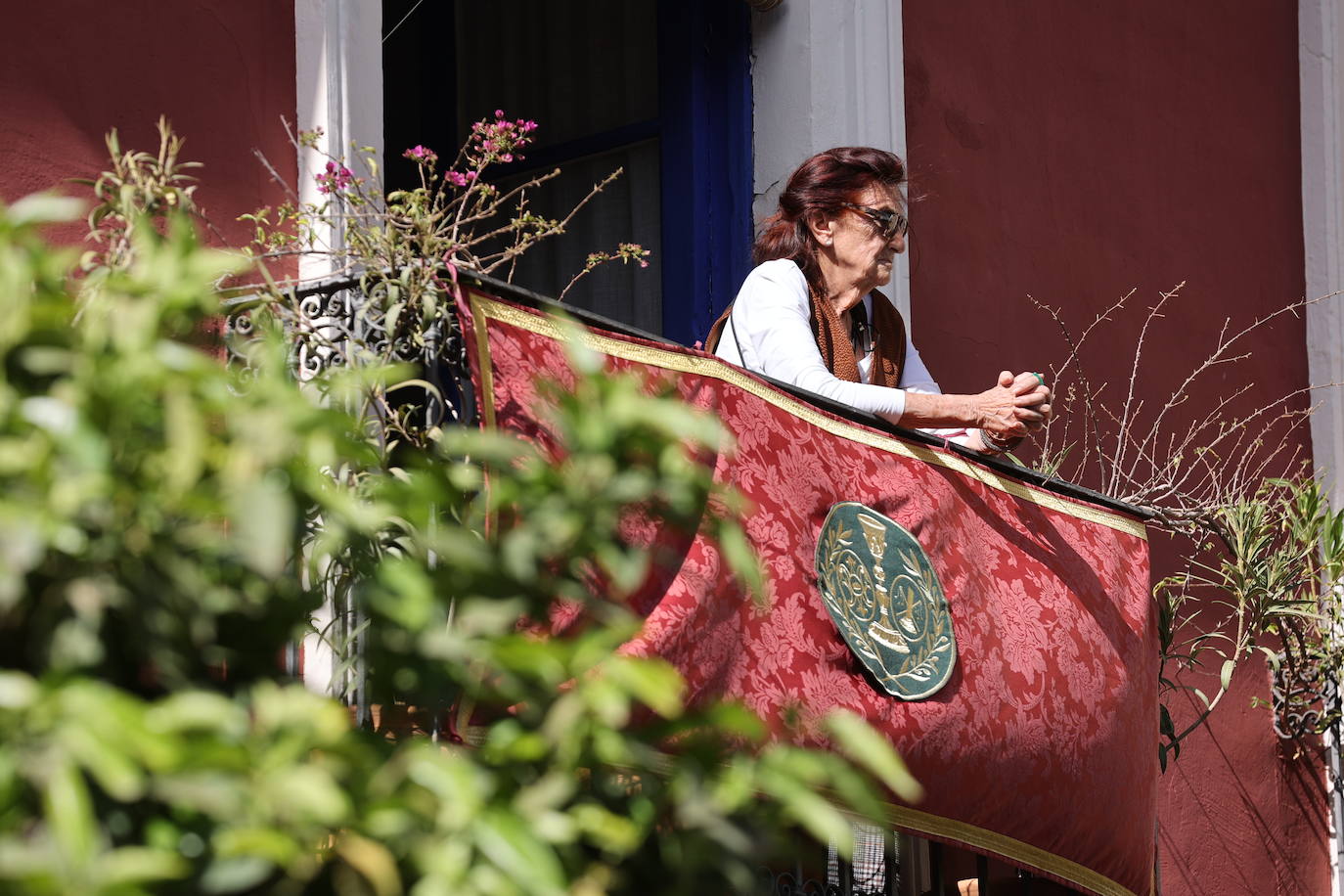 La hermandad del Huerto ilumina Córdoba el Domingo de Ramos