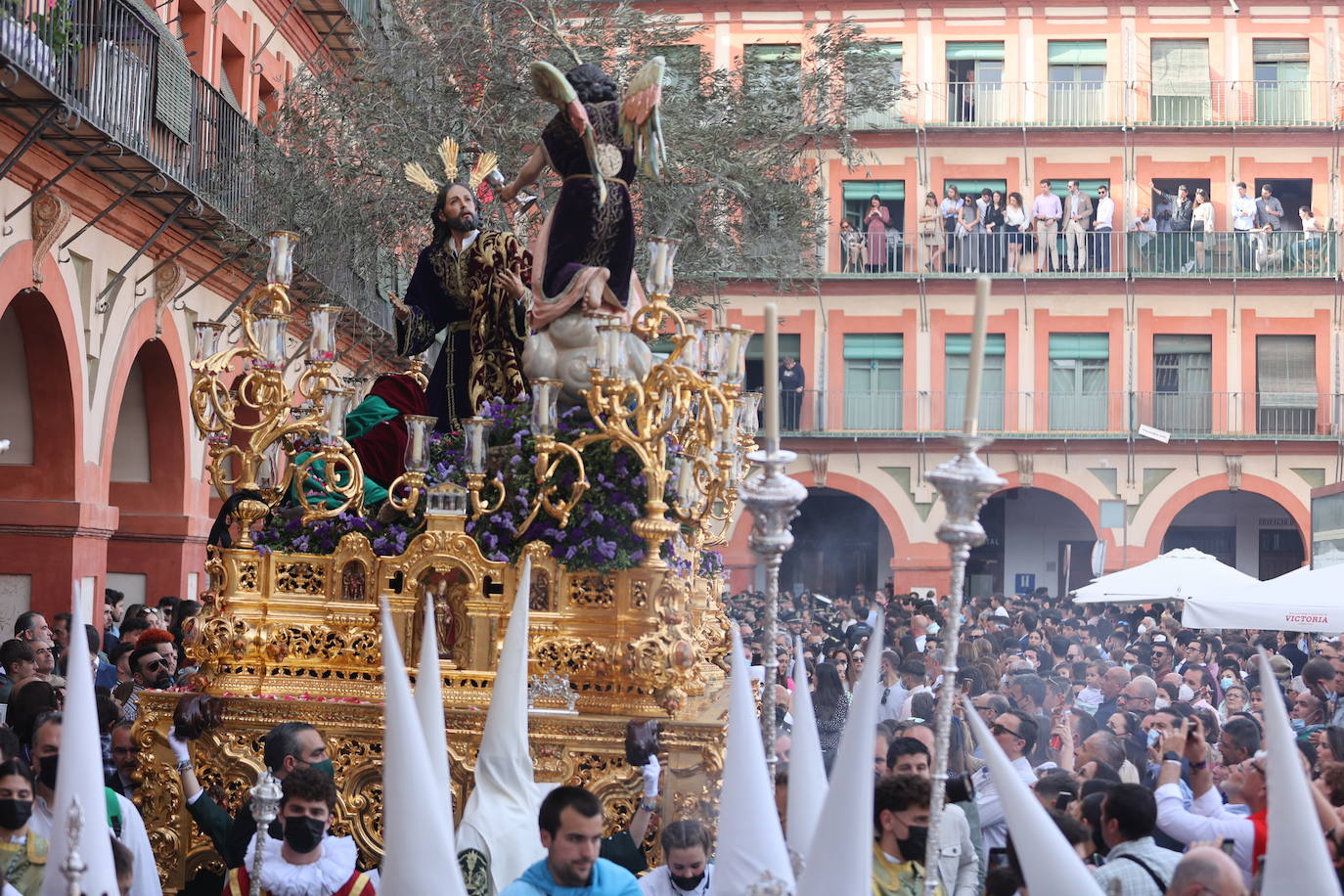 La hermandad del Huerto ilumina Córdoba el Domingo de Ramos