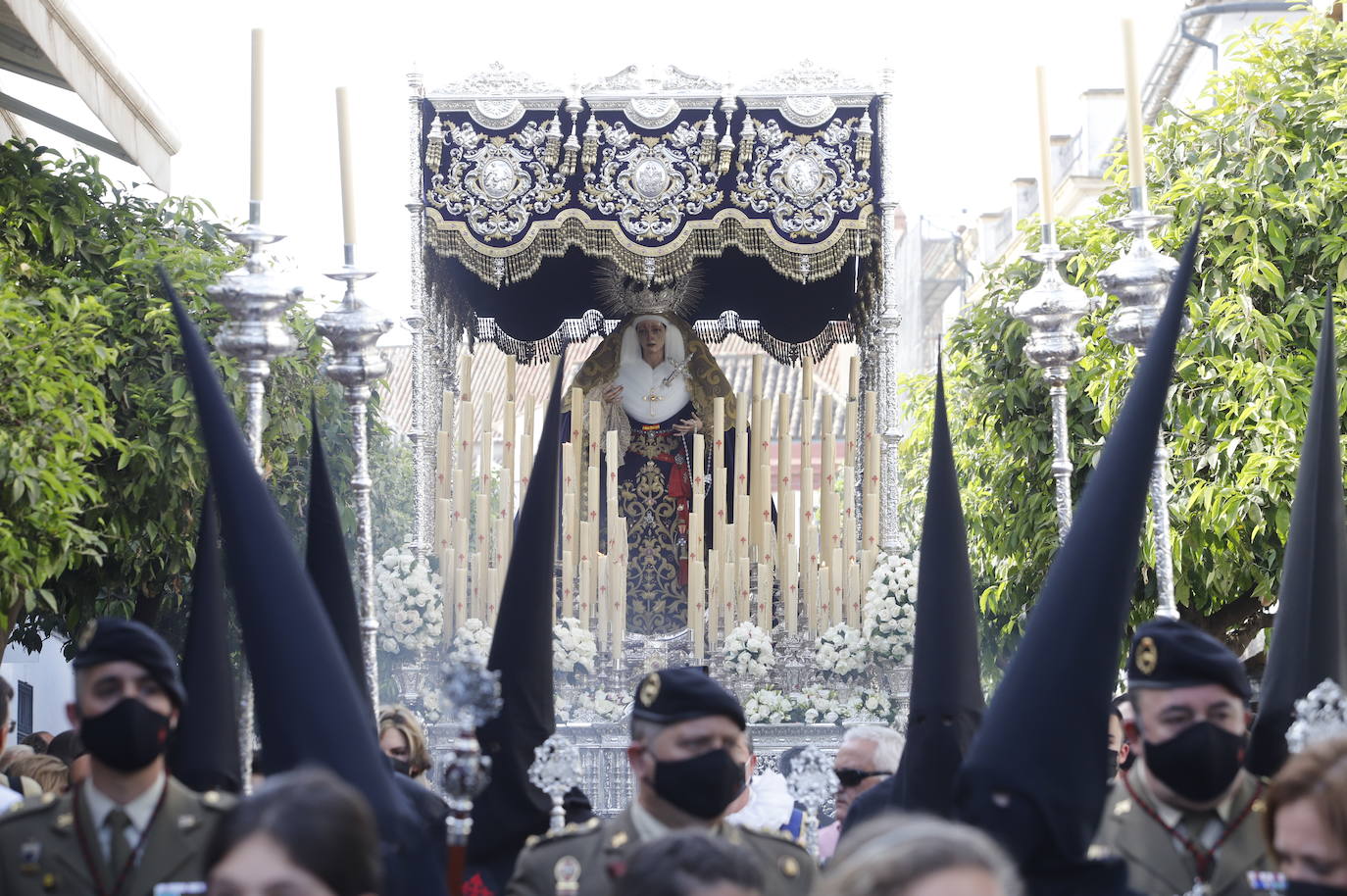 La hermandad de las Penas conmueve a Córdoba el Domingo de Ramos