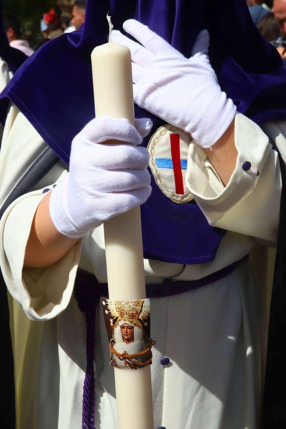 El imágenes, el Rescatado reparte su gracia el Domingo de Ramos en Córdoba