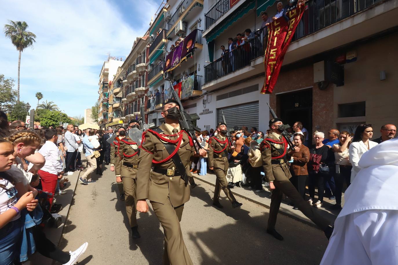 El imágenes, el Rescatado reparte su gracia el Domingo de Ramos en Córdoba