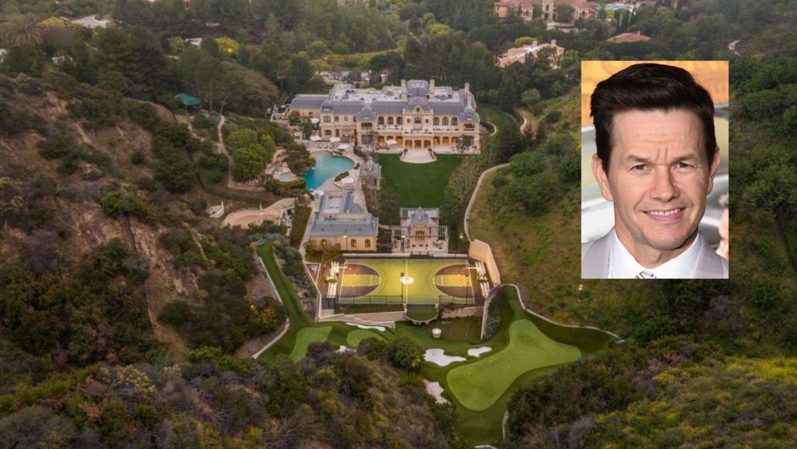 La majestuosa mansión que Mark Wahlberg vende por 80 millones