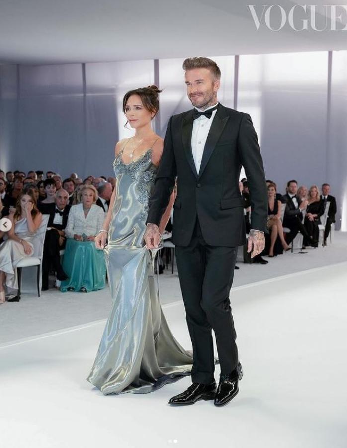 David y Victoria Beckham. 