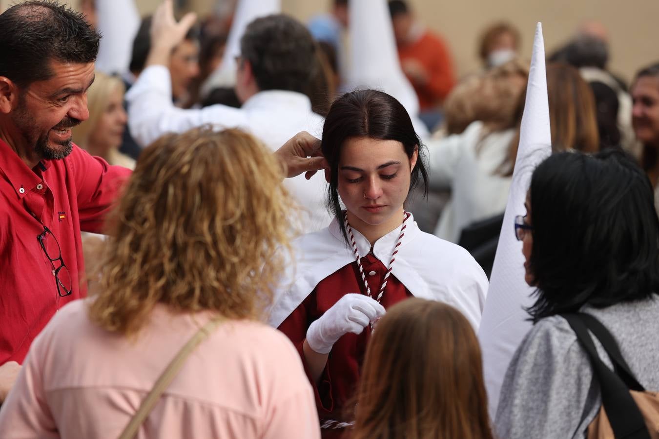 Lunes Santo | Tristeza en San Nicolás, la lluvia impide la salida de la Sentencia