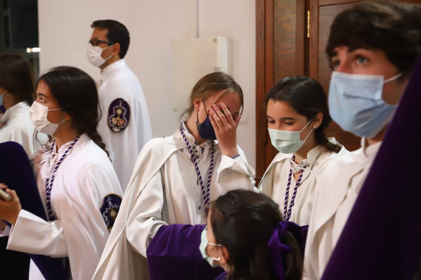 Martes Santo | La pena del Císter de Córdoba tras la suspensión, en imágenes