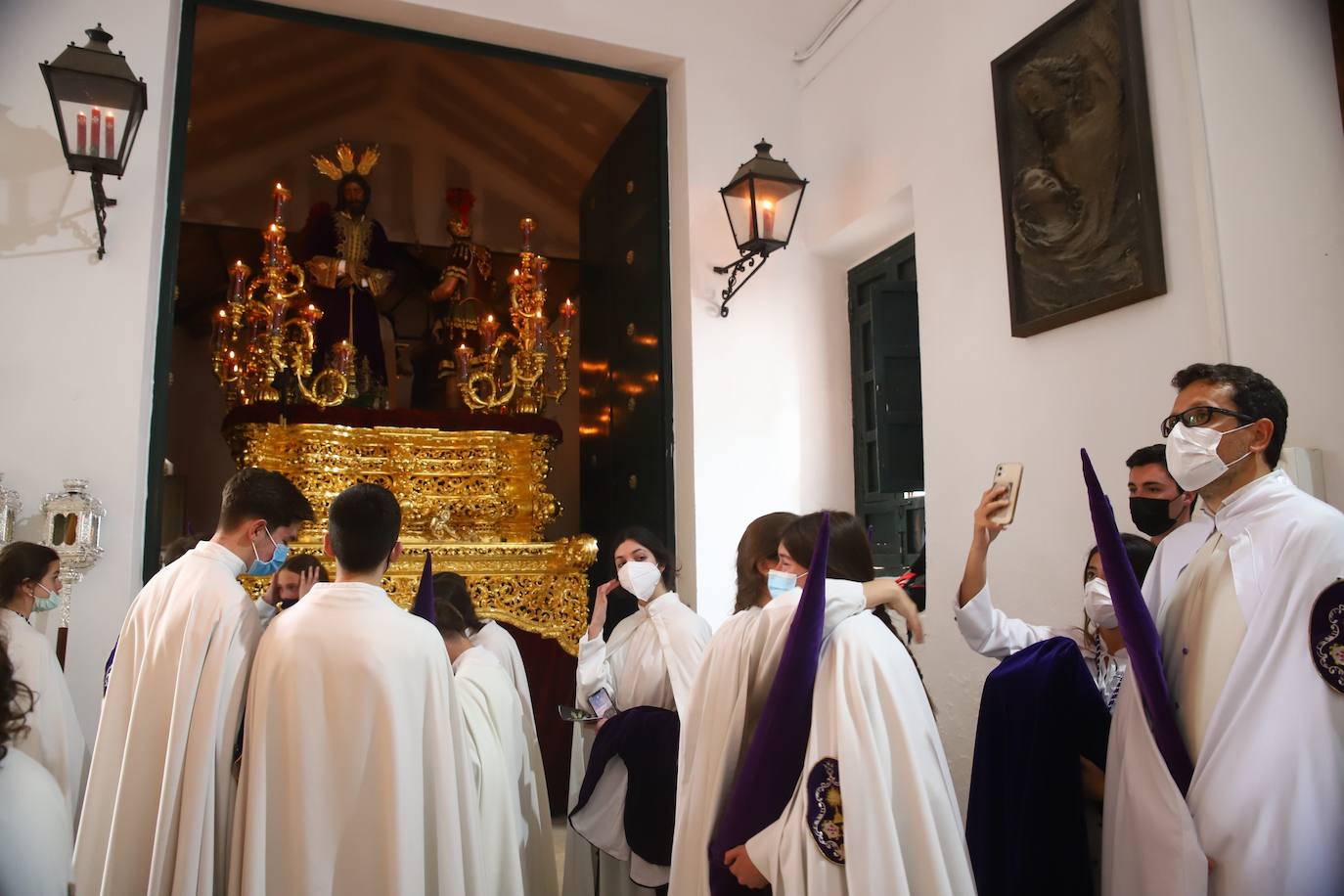 Martes Santo | La pena del Císter de Córdoba tras la suspensión, en imágenes