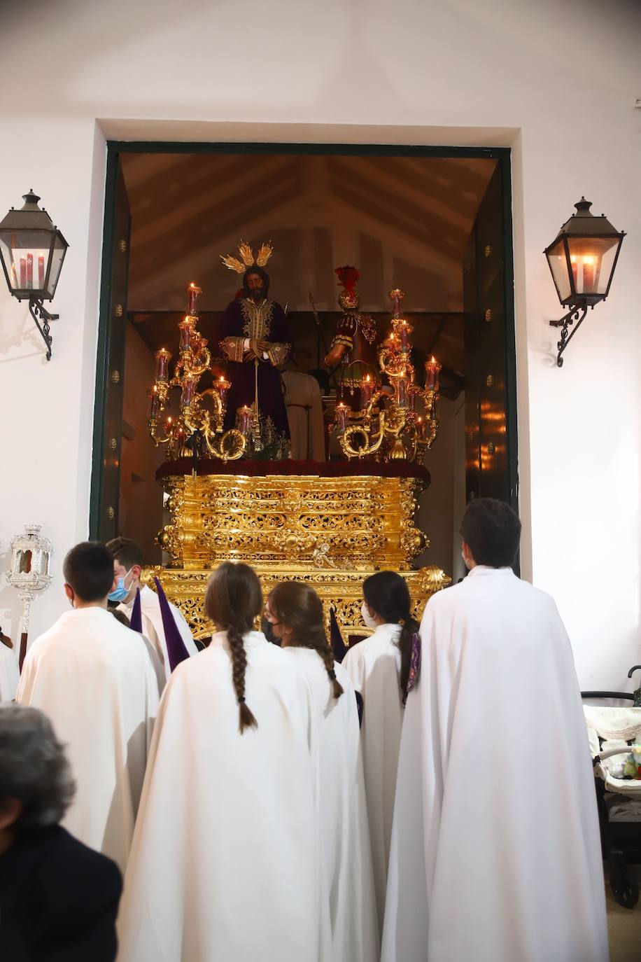 Martes Santo | La pena del Císter de Córdoba tras la suspensión, en imágenes