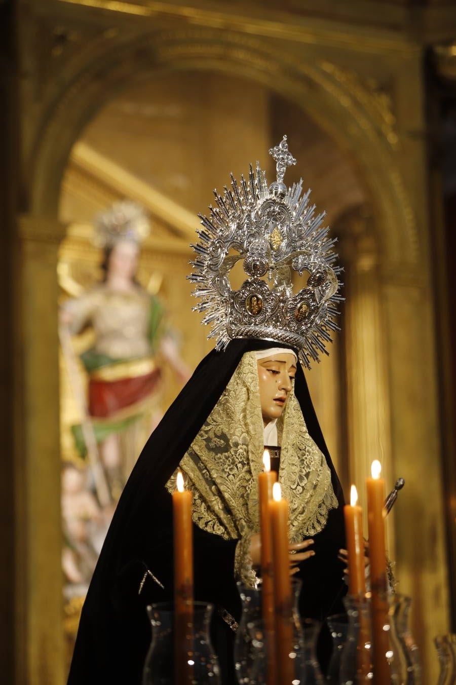 En imágenes, la tarde más amarga sin la imagen del Cristo de la Universitaria por Córdoba