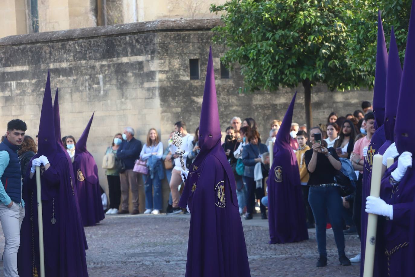 Miércoles Santo | La bella salida del Calvario de Córdoba, en imágenes