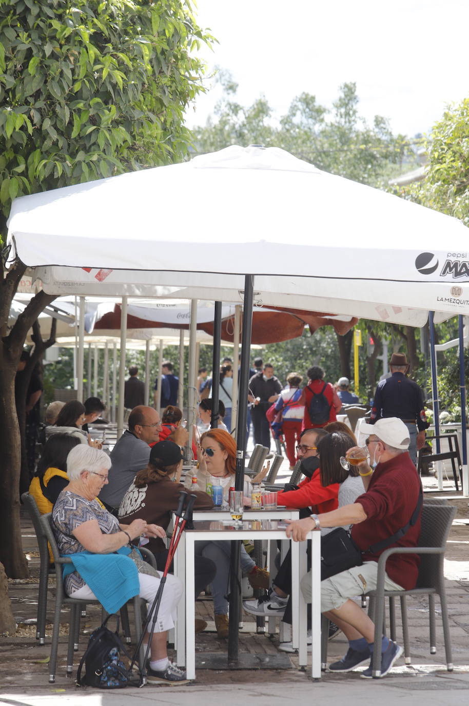 El ambiente turístico el Miércoles Santo en Córdoba, en imágenes