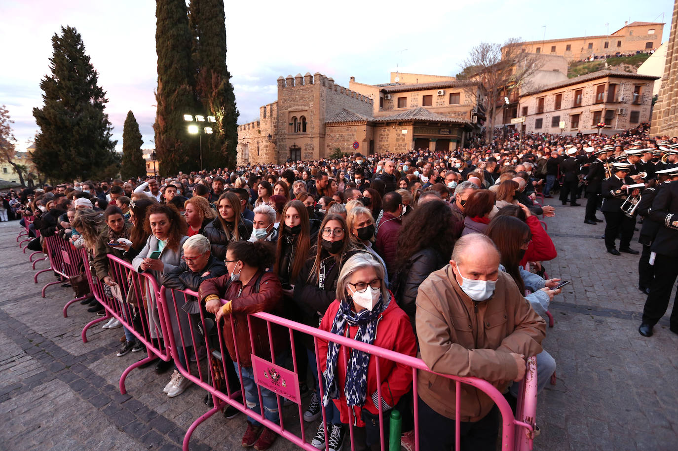 Miércoles Santo en Toledo: procesiones del Cristo de la Humildad y Cristo Redentor